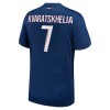 Nogometni Dres Paris Saint-Germain Kvaratskhelia 7 Domaći 2024-25